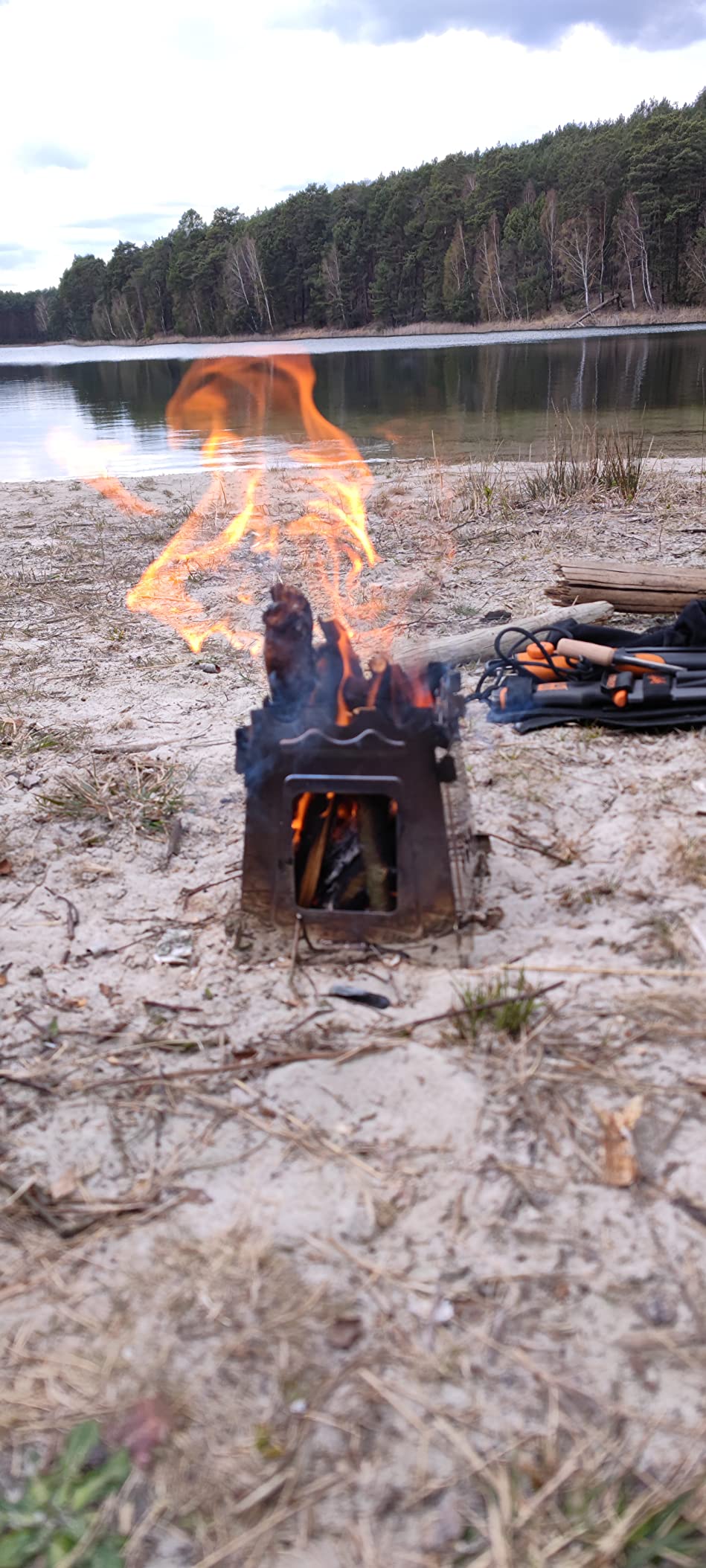 Outdoor Portable Camping Wood Stove photo review