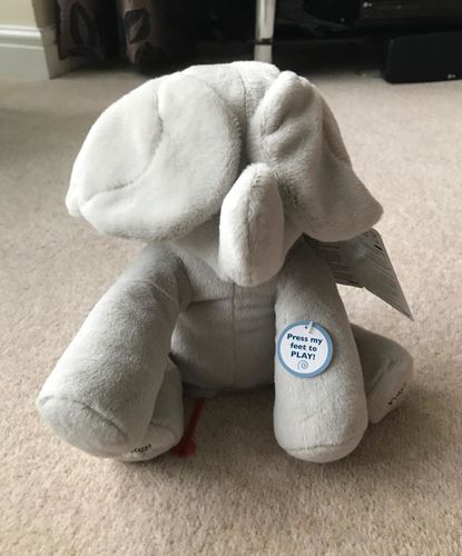 Peek-a-Boo Elephant Plush Toy Children's Educational Electric photo review