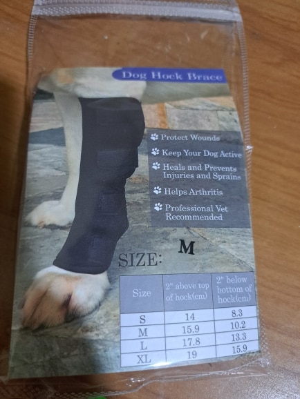 Pet Knee Pad Brace for Dog Leg Injury Recovery photo review