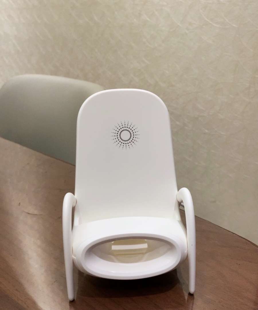 Portable Mini Chair Wireless Charger photo review