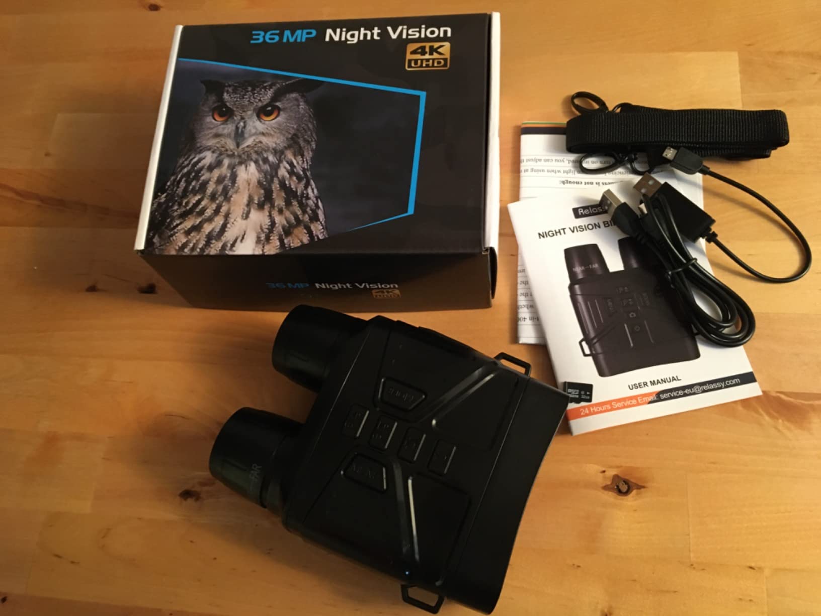 Infrared Digital Telescope for Full Darkness Camping Hunting photo review