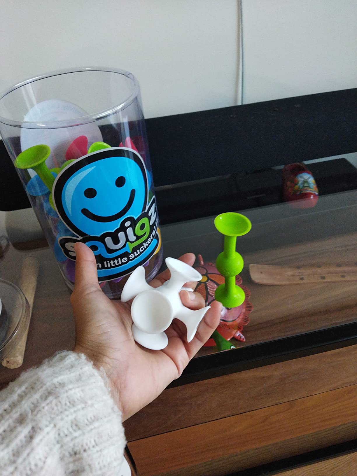 Fun Silicone Suction Cup Construction Toy photo review