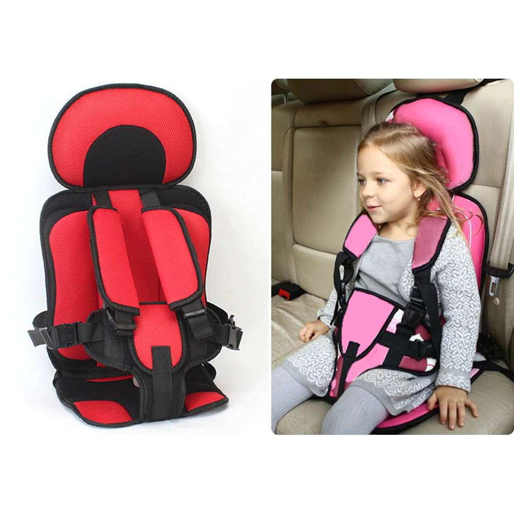 PORTABLE BABY CAR BOOSTER SEAT FOR TRAVEL with actual model