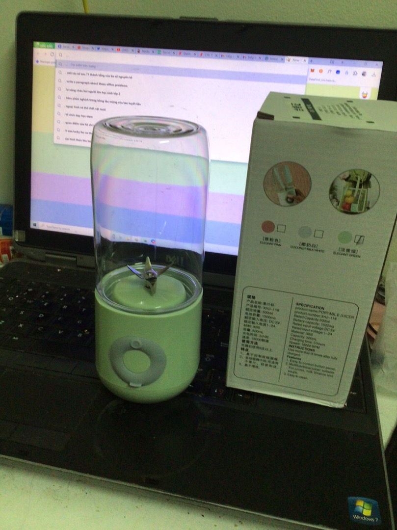 Portable Smoothie Blender | Electric Juicer photo review