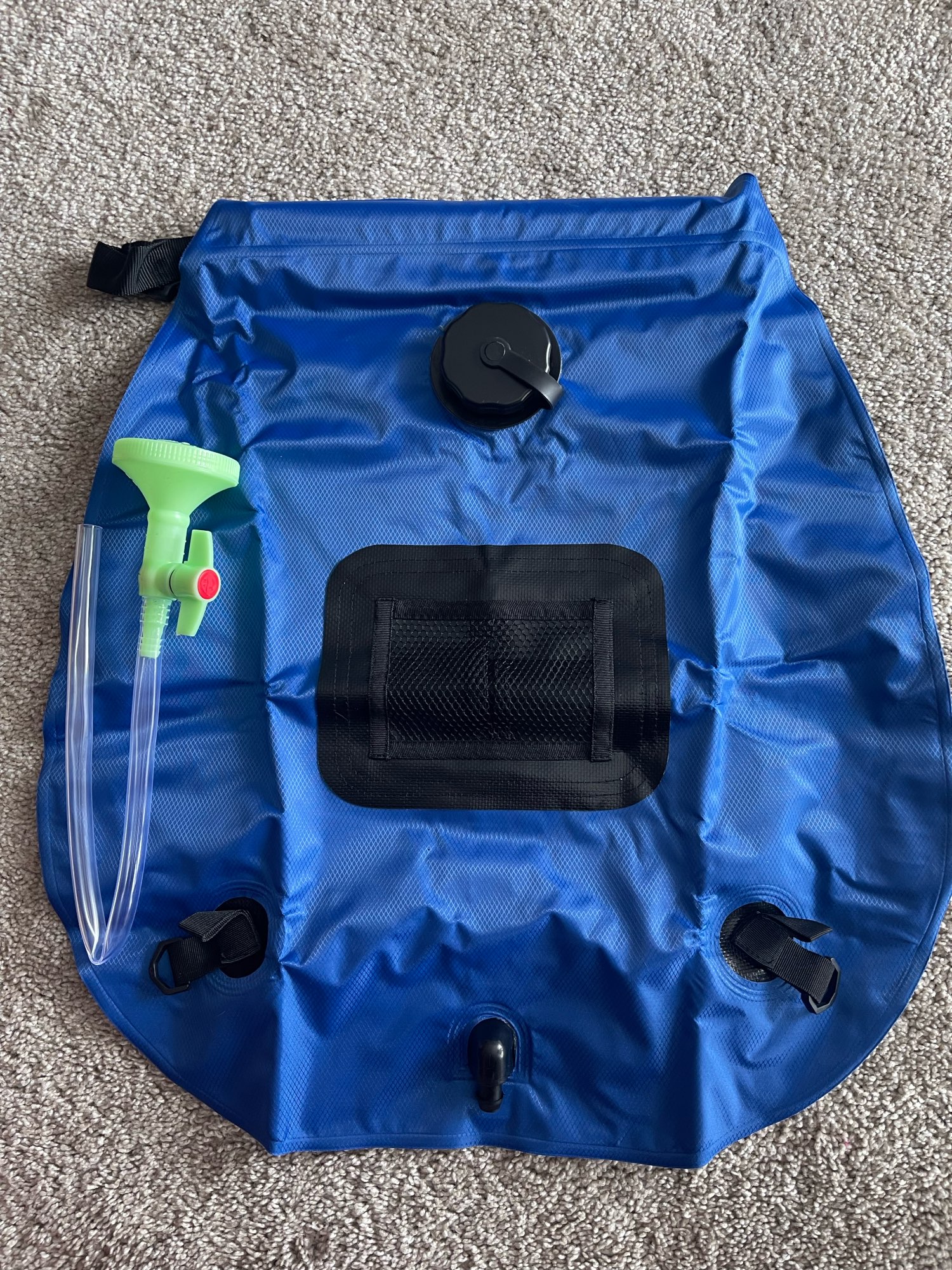 Portable Solar Camping Shower Bag (5 Gallons/ 20L) photo review