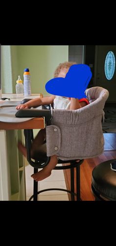 Foldable Baby Eating Table Side Chair photo review