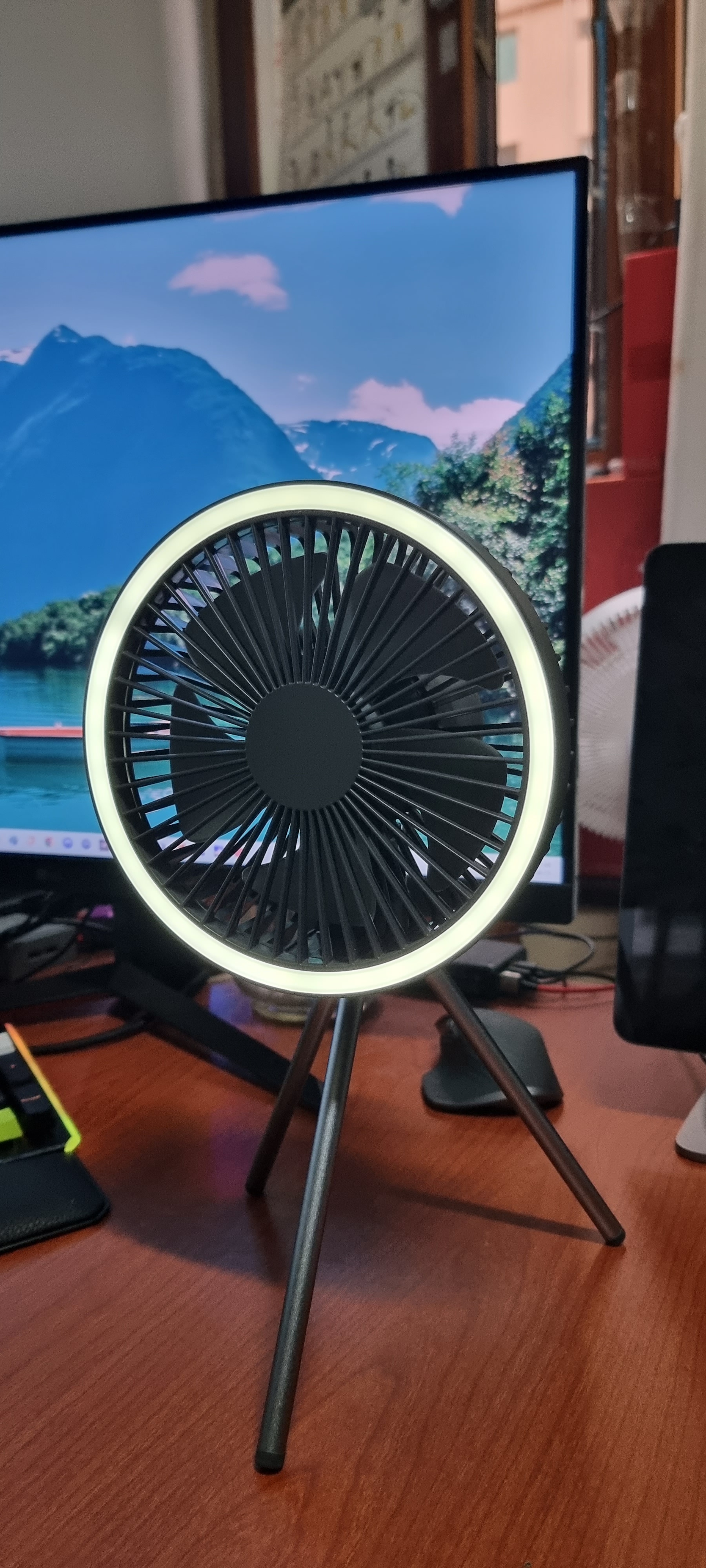 Portable Tripod Fan photo review