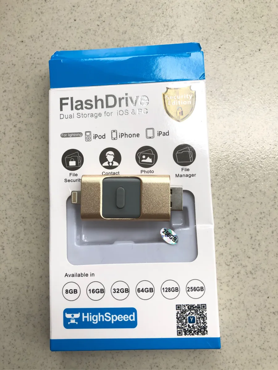 Portable Usb Flash Drive For Iphone, Ipad & Android photo review