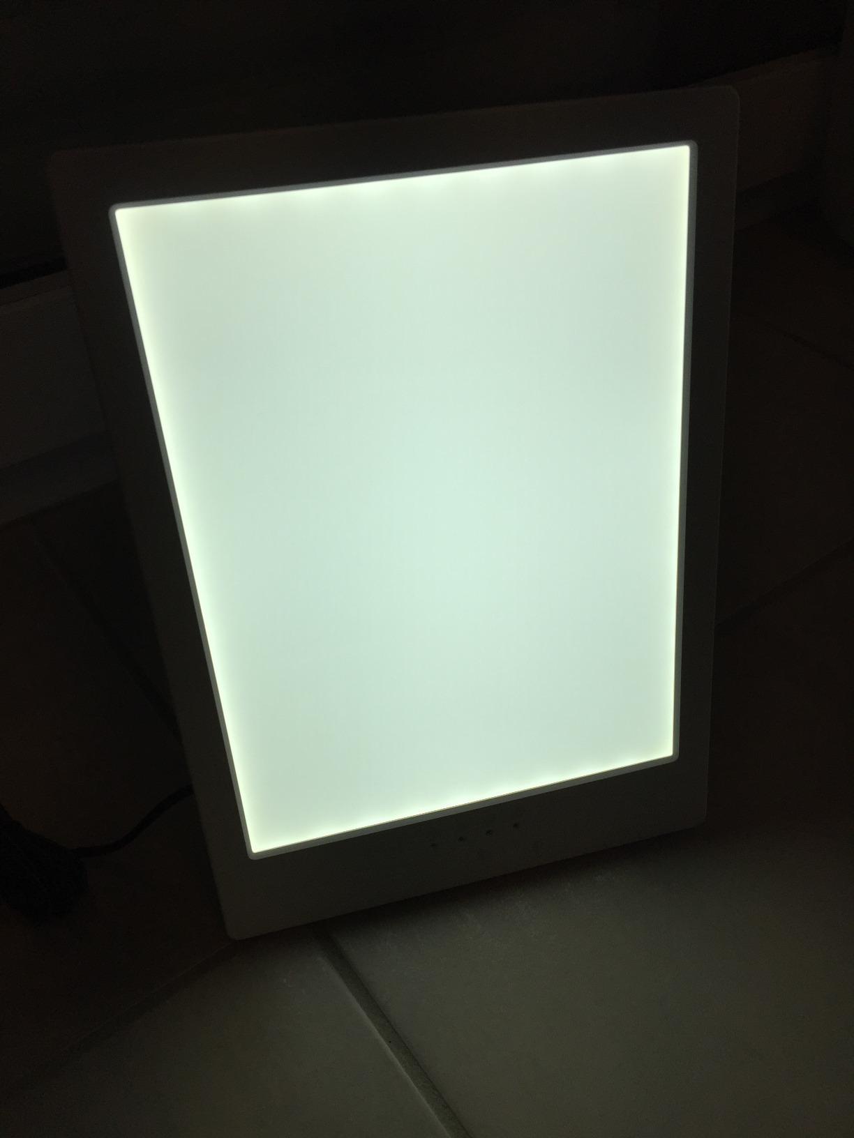 Premium Light Therapy Sunlight Sad Lamp Box photo review