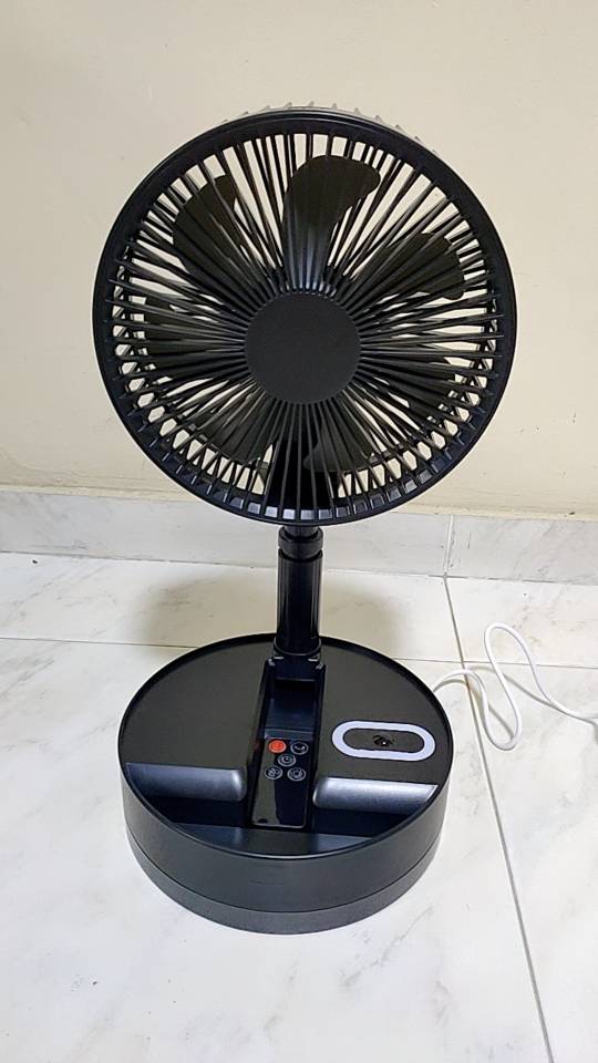 Premium Portable AC Standing Floor Fan photo review