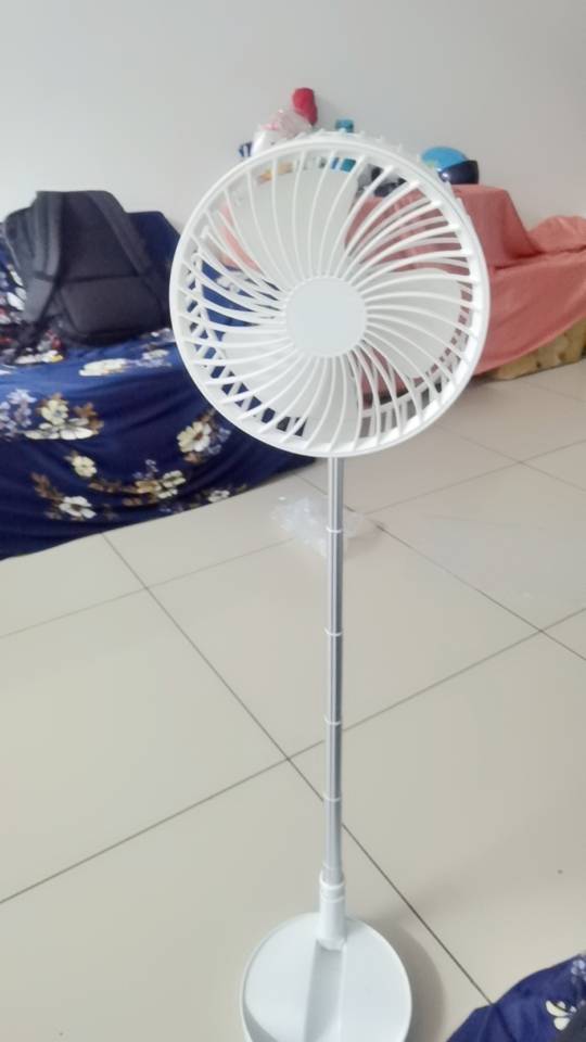 Premium Portable AC Standing Floor Fan photo review