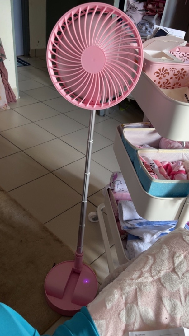 Premium Portable AC Standing Floor Fan photo review