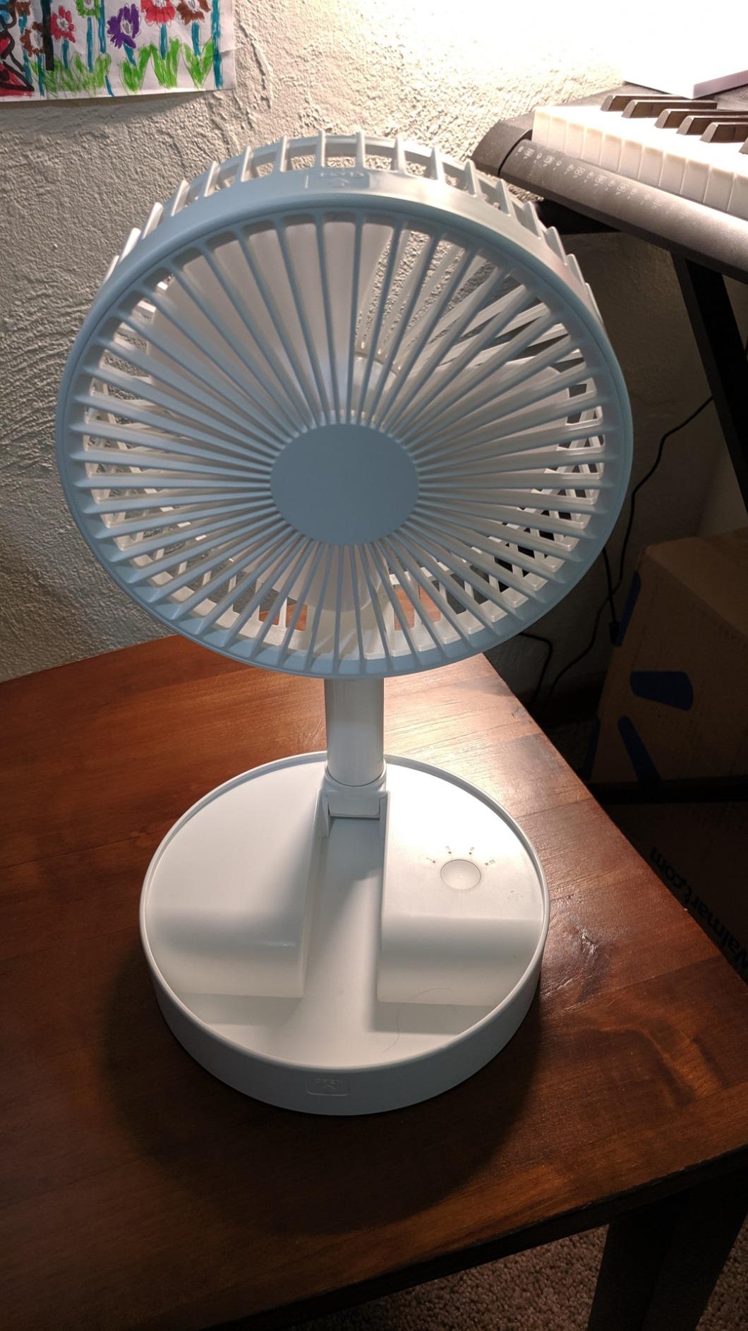 Premium Portable AC Standing Floor Fan photo review