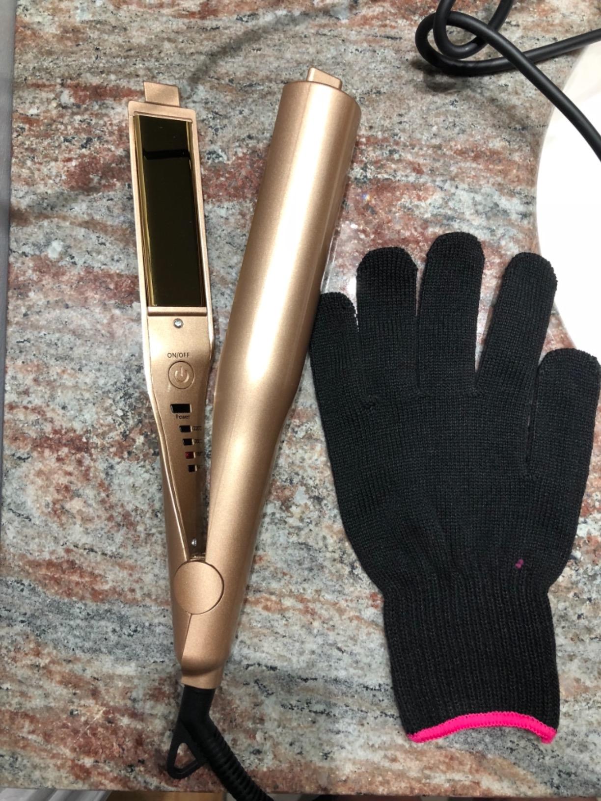 Pro 2-In-1 Hair Curling And Straightening Iron photo review