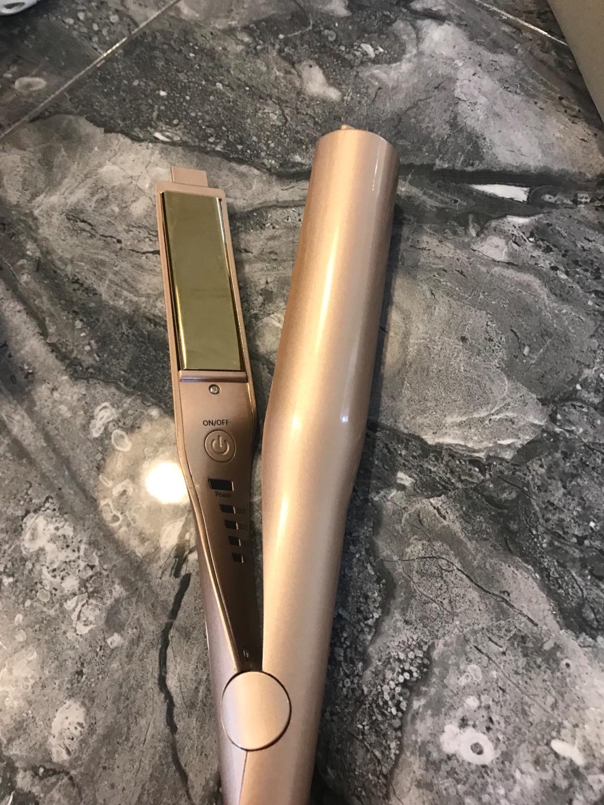 Pro 2-In-1 Hair Curling And Straightening Iron photo review