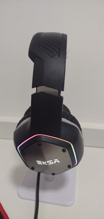 Head-mounted USB flash gaming headset photo review