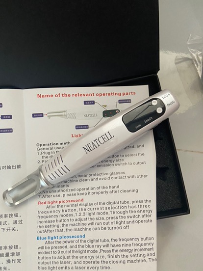 Professional Picosecond Laser Pen For Freckle Tattoo Mole Melanin Acne Removal photo review