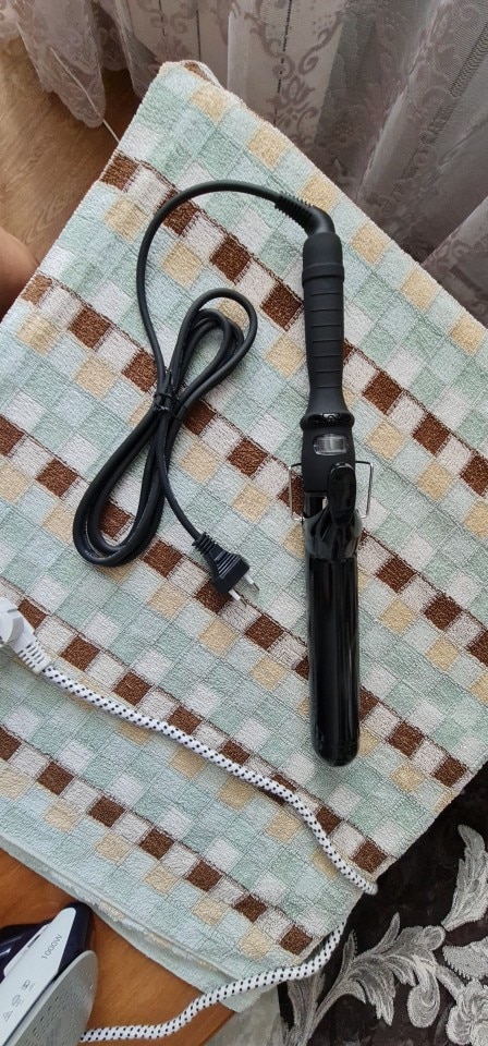 Professional Rotating Curling Iron photo review