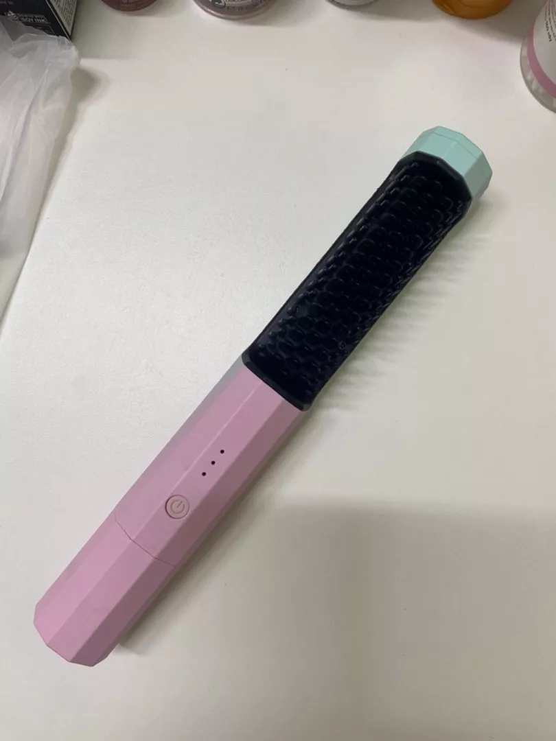USB Charger Wireless Hair Straightening Comb photo review