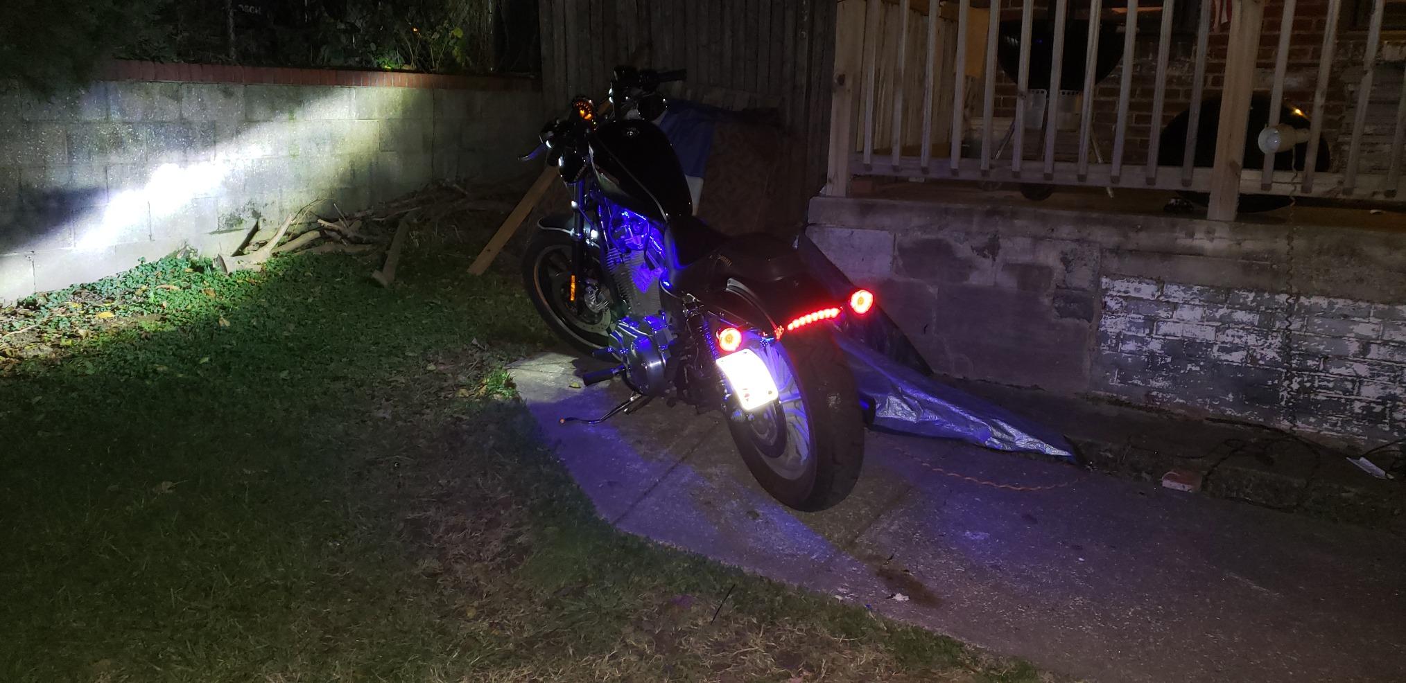 Rear Fender Edge Led Motorcycle Tail Lights photo review