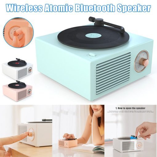 Retro Vinyl Wireless Speaker