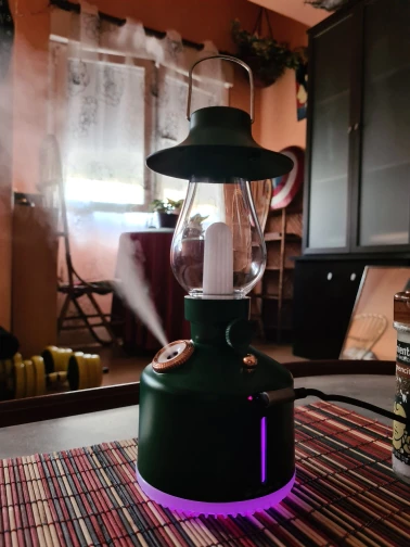 Retro Wireless Lamp Air Humidifier photo review