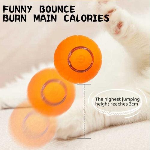 Smart Interactive Cat Bouncing Ball Automatic Rolling Ball For Cats