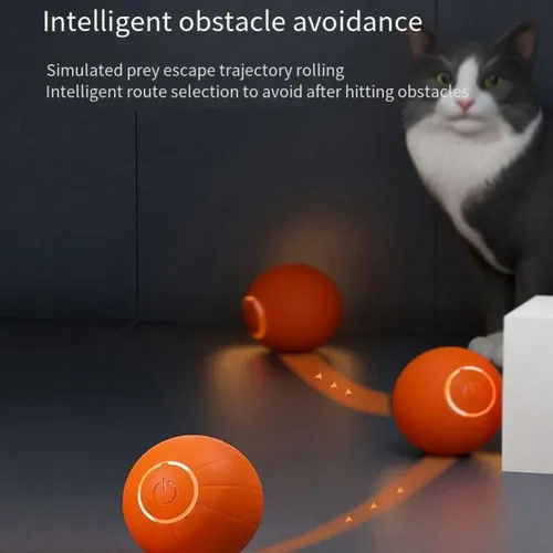 Smart Interactive Cat Bouncing Ball Automatic Rolling Ball For Cats