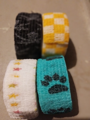 High Stretch Self-Adhesive Bandage With Animal Pet Pattern photo review