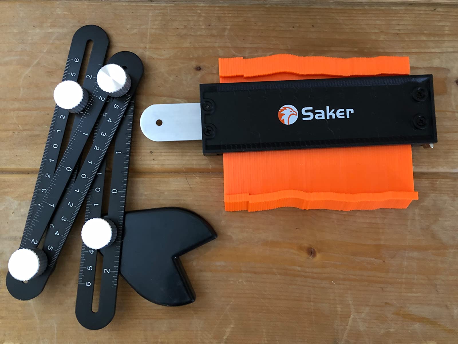 Saker Contour Gauge Profile Tool With Opening Locator photo review