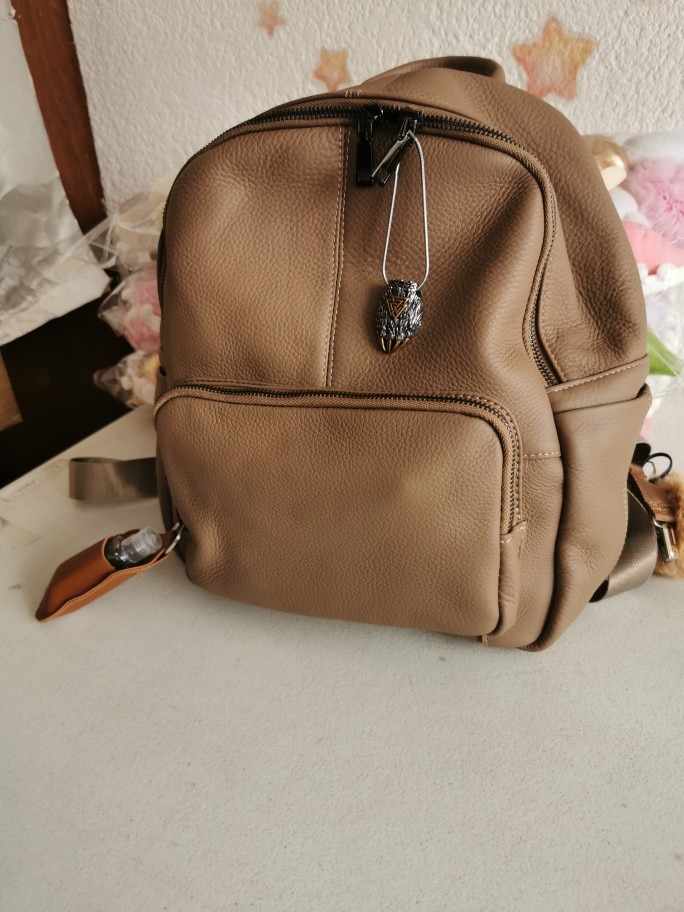 Genuine Leather Backpack: Versatile, Durable, and Stylish photo review