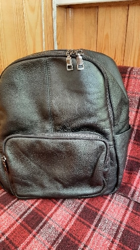 Genuine Leather Backpack: Versatile, Durable, and Stylish photo review