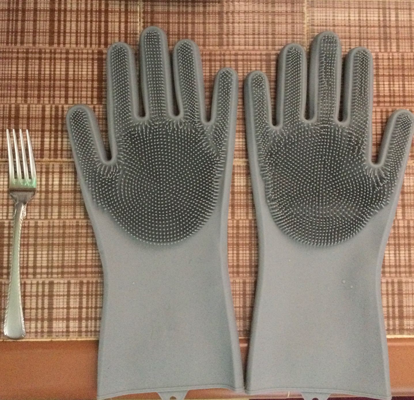 Scrubbing Gloves Dishwashing Cleaning Gloves photo review