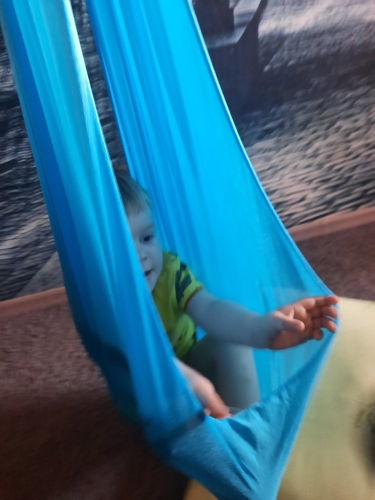 Sensory Hammock Swing for Cuddle Up and Therapy photo review