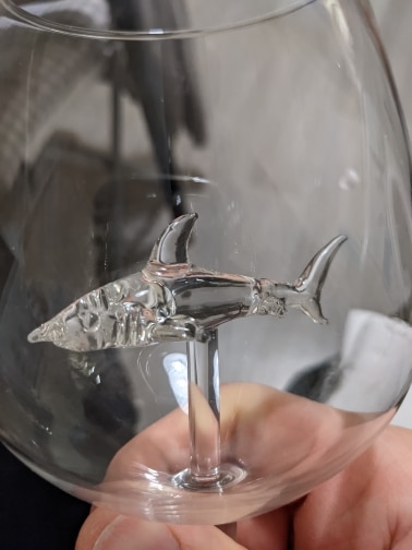 Shark Wine Glass photo review