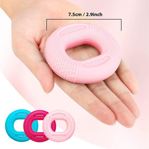 Silicone Hand Grip Trainer for Finger Strengthening