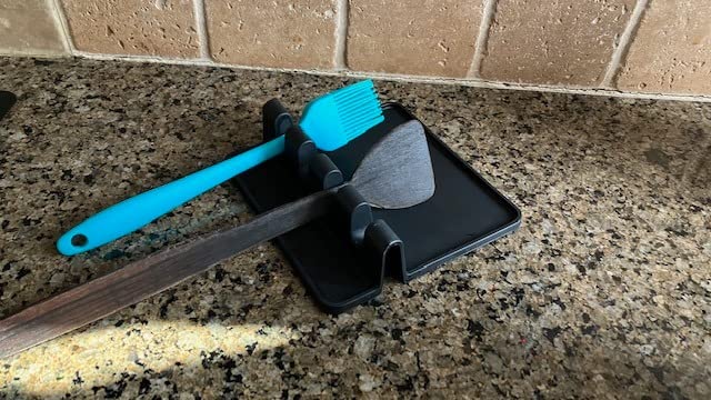 Silicone Kitchen Utensils Drip Pad Holder photo review