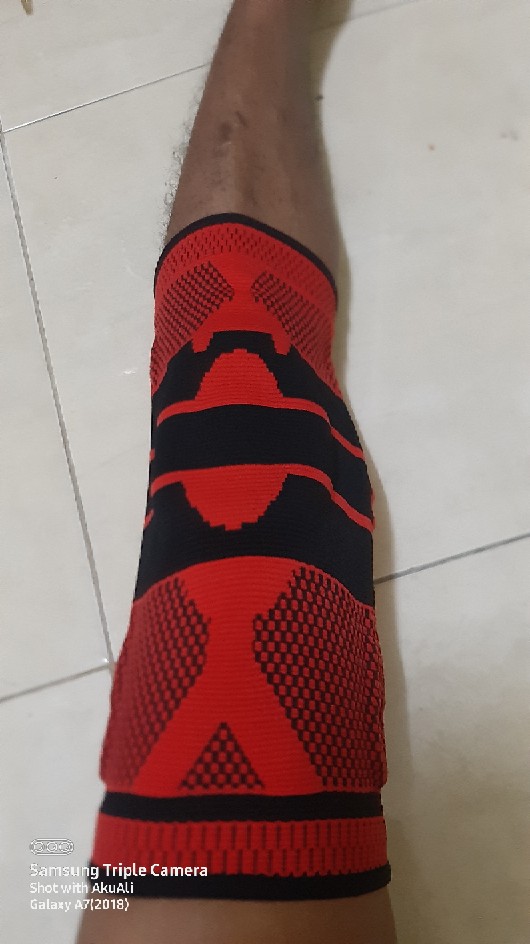 Silicone Spring Knee Protection Sleeve photo review