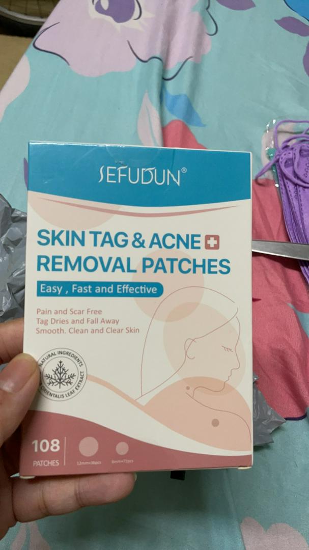 Skin Tag Removal Treatment Patch Convenient photo review