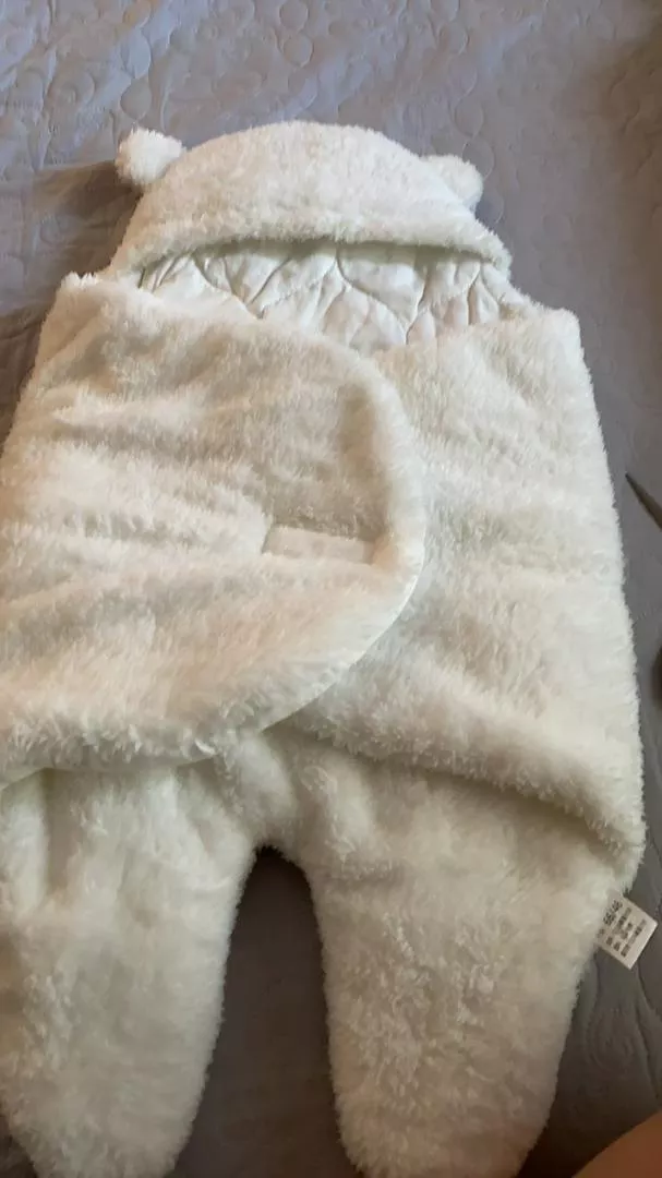 Super Soft And Warm Fleece Sleeping Bag For Babies photo review