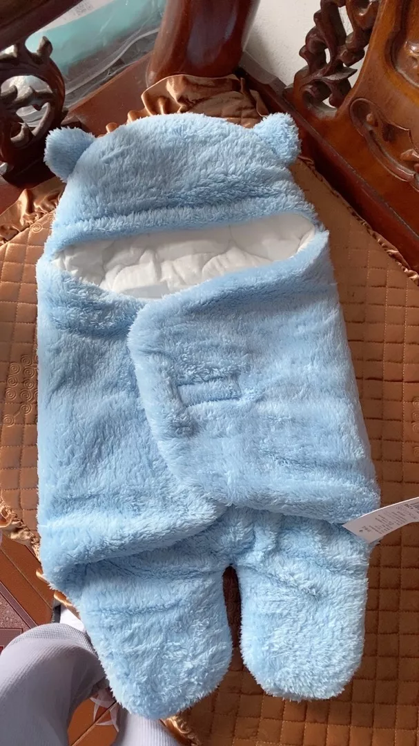 Super Soft And Warm Fleece Sleeping Bag For Babies photo review