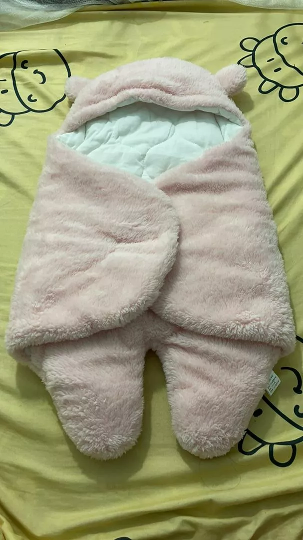 Super Soft And Warm Fleece Sleeping Bag For Babies photo review