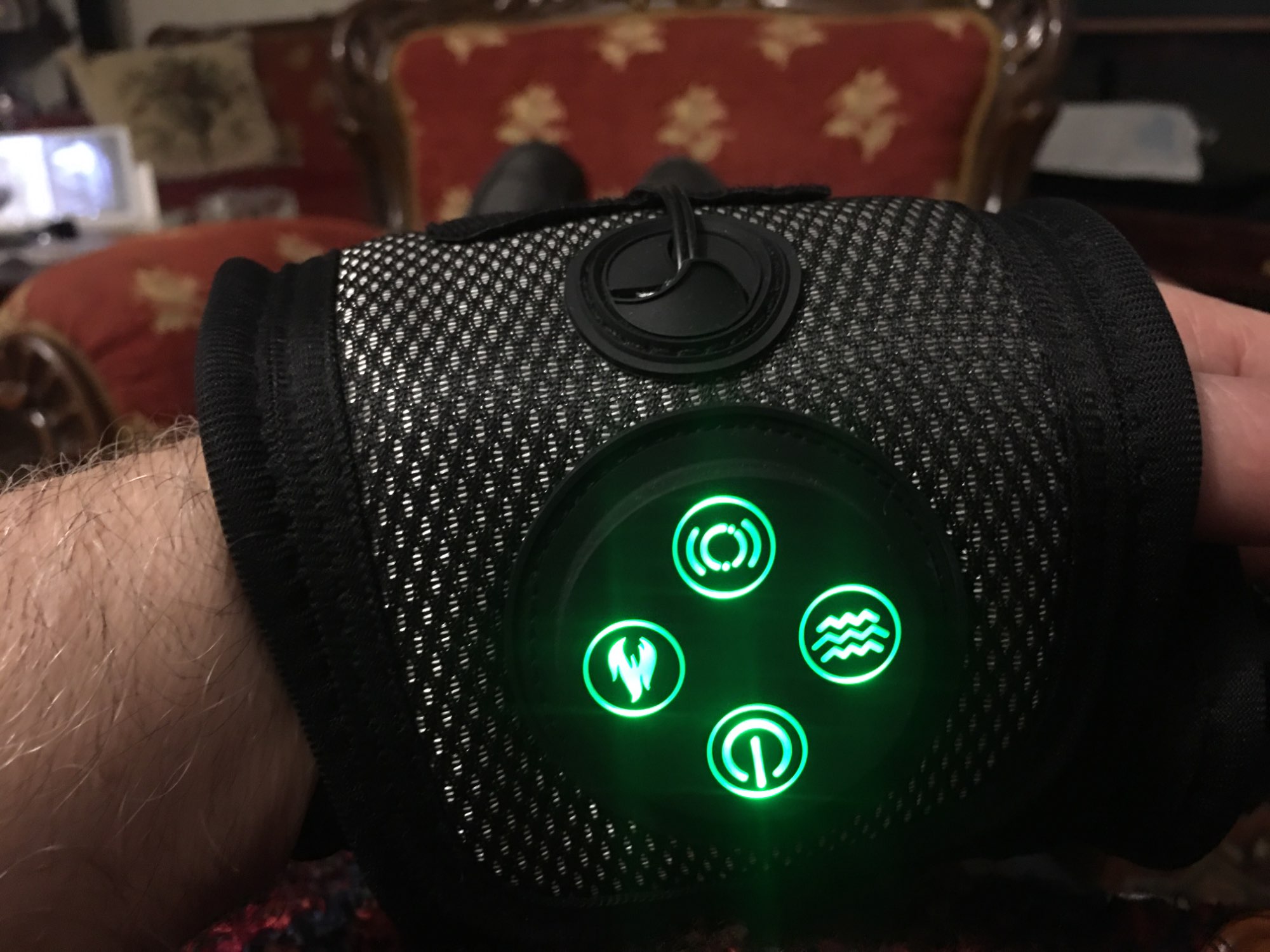 Smart Ankle Massager with Air Compression, Vibration & Heating photo review