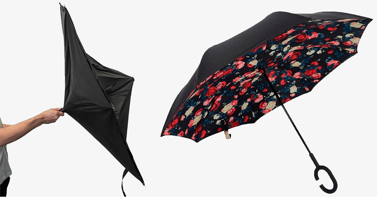Smart-Brella - The World's First Reversible Umbrella - Remtica Shop