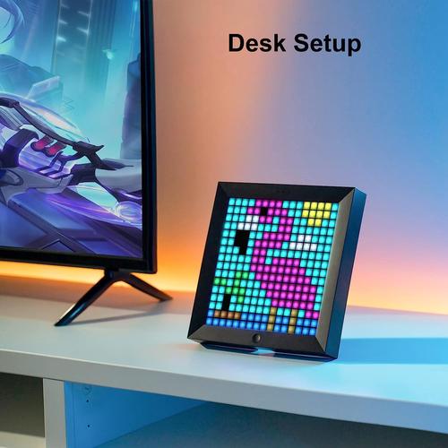 Smart RGB LED Matrix Display For Gaming Room Decor