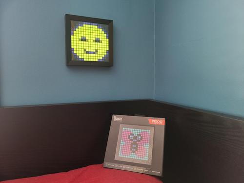 Smart RGB LED Matrix Display For Gaming Room Decor photo review