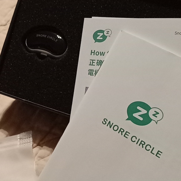 Snore Circle - Smart Anti-Snoring Throat Muscle Stimulator photo review