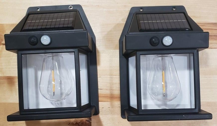 Outdoor Solar Wall Lamp Waterproof Lamp Induction photo review