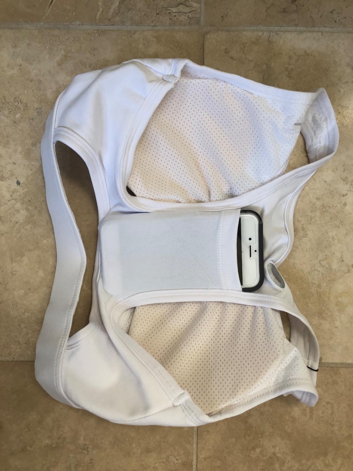 Sport Yoga Gym Bras With Back Pocket photo review