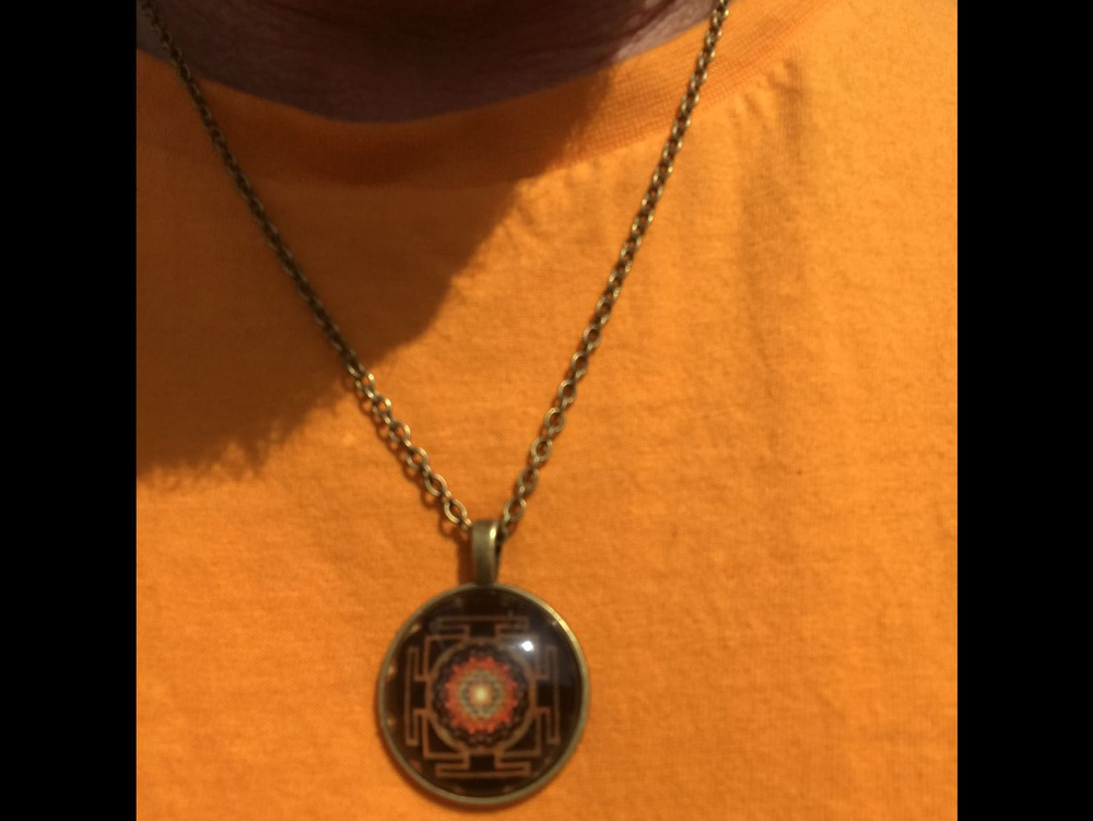 Sri Yantra Pendant Necklace photo review